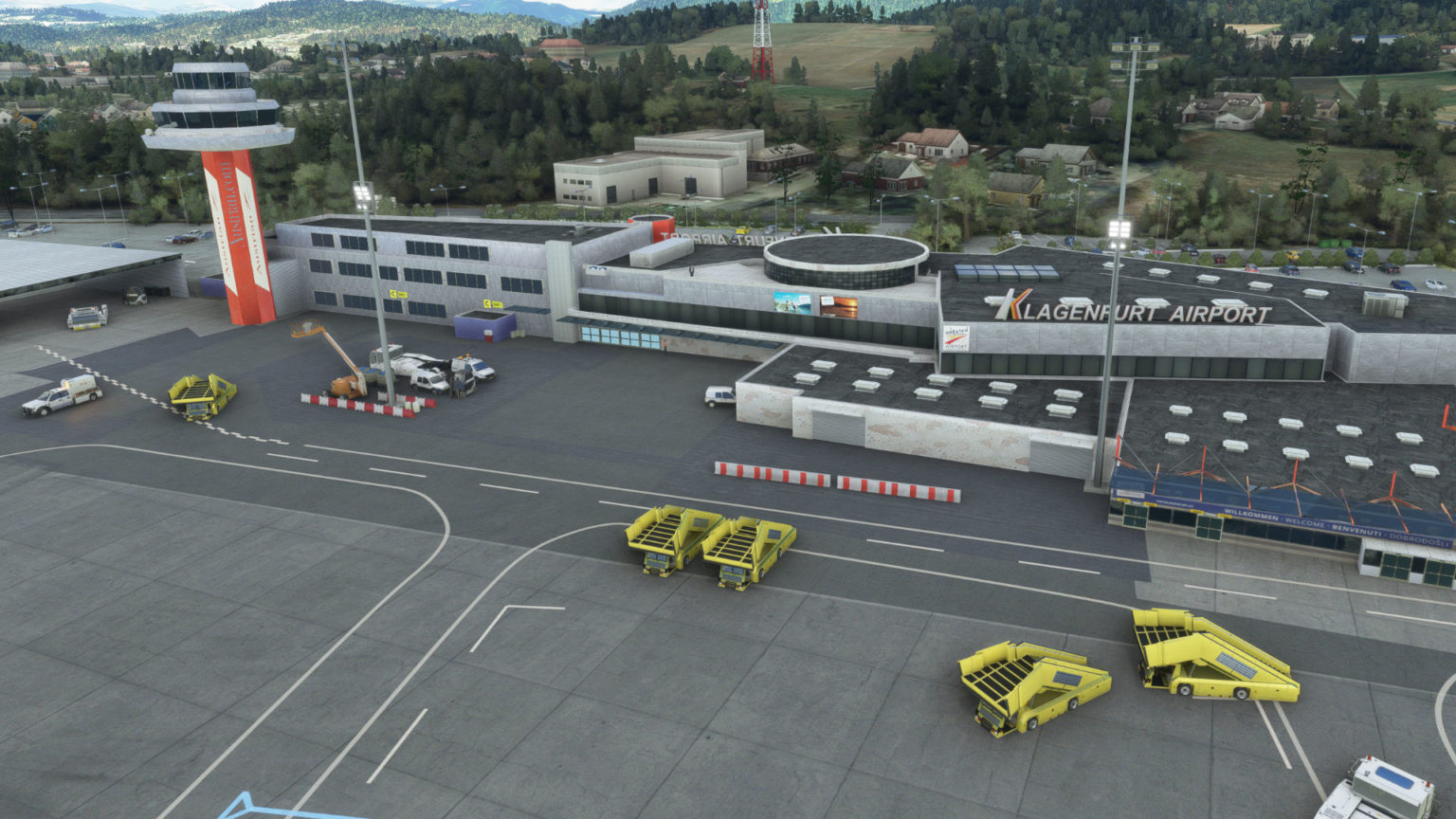 Dreimal Klagenfurt FSNews24 Airport MSFS