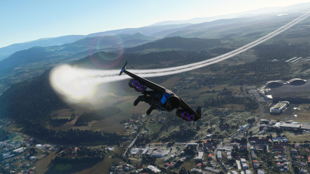 Jetpack JW1 SkyTraveler pour Microsoft Flight Simulator