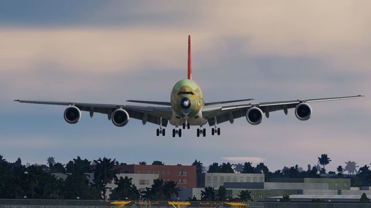 FlyByWire: A380X Im Anflug | FSNews24 MSFS | FSNews24