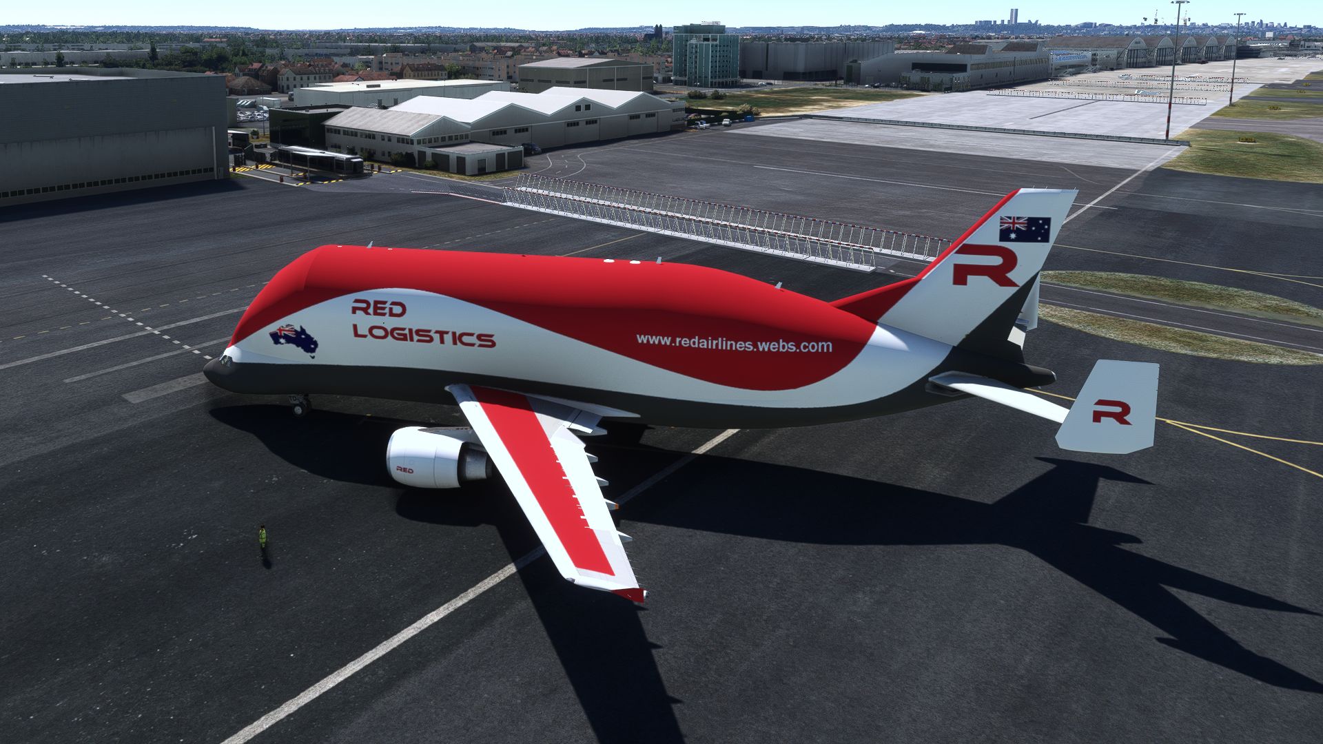 A300-600-Beluga-Free-03 Freeware A300-600ST Beluga: Ein Wal landet im MSFS