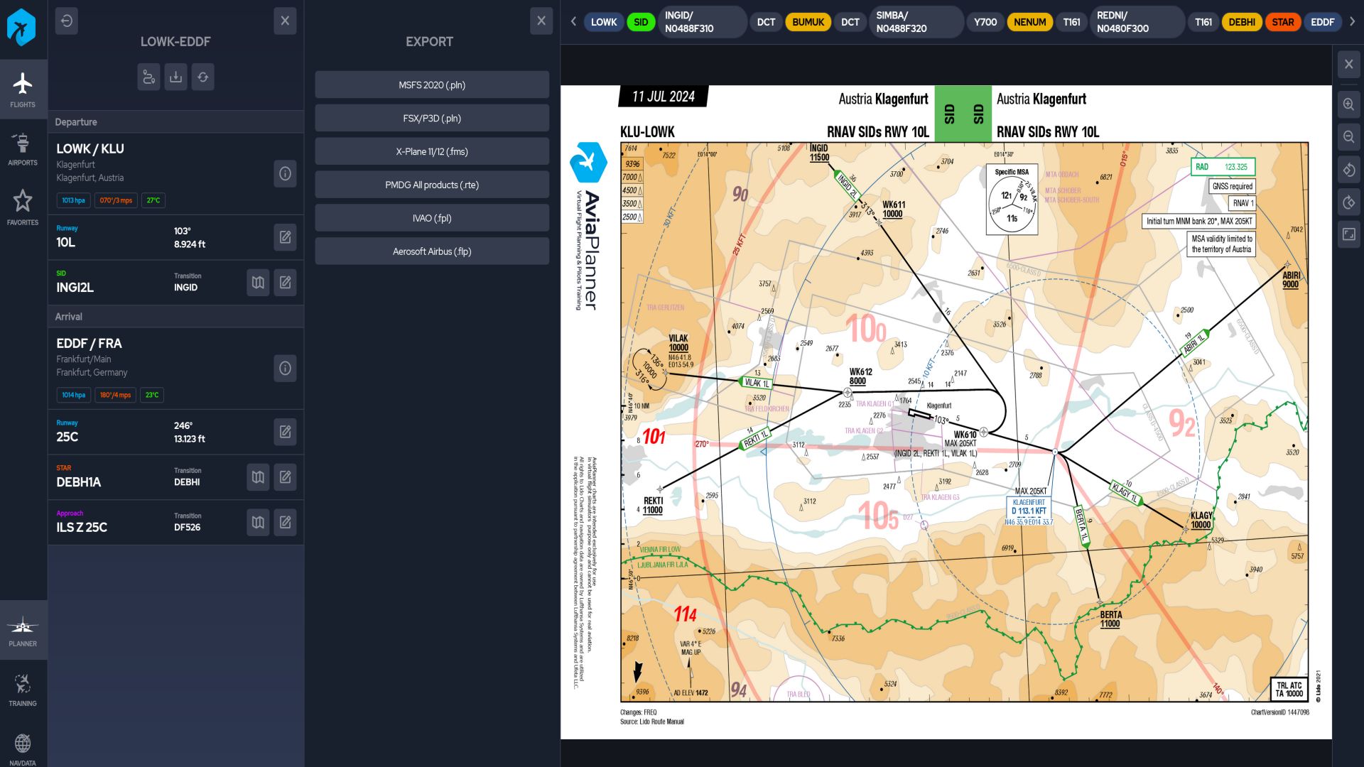 AviaPlanner-07 AviaPlanner jetzt im Gratistest! Alternative zu Navigraph?