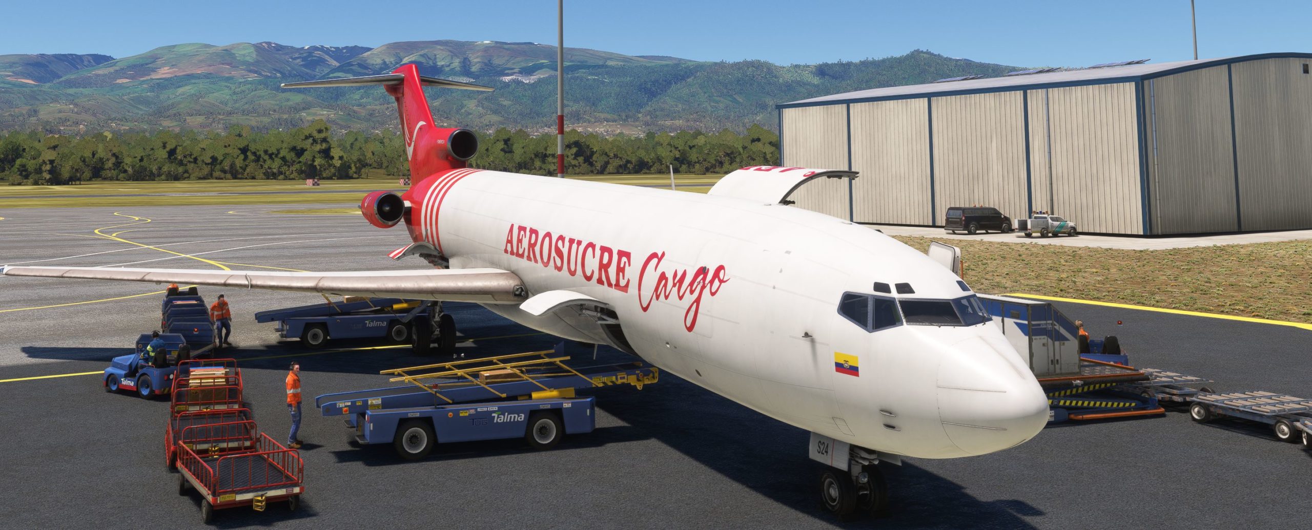 FSS727-200F-38-scaled FSS B727-300F: Release-Event auf VATSIM