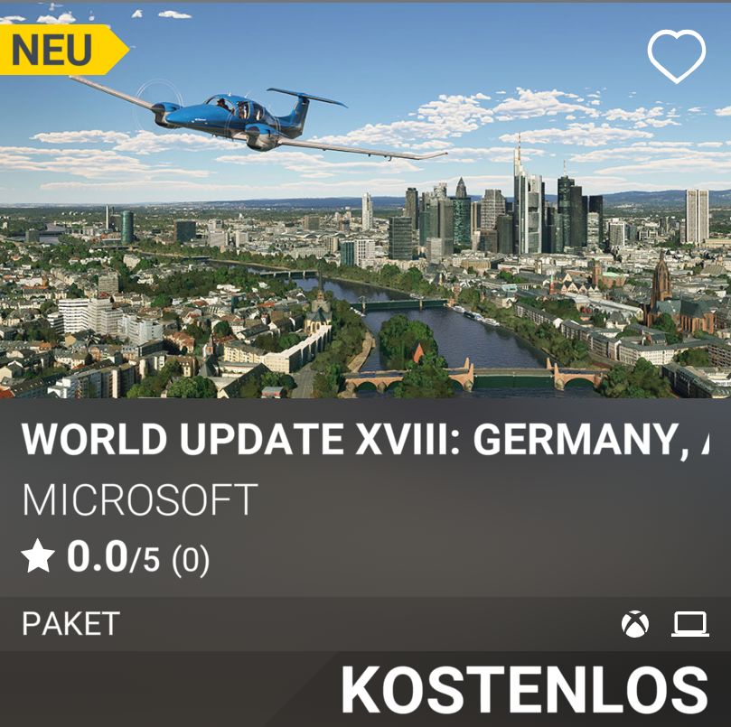 WU-18-52 World Update 18 mit DACH erschienen