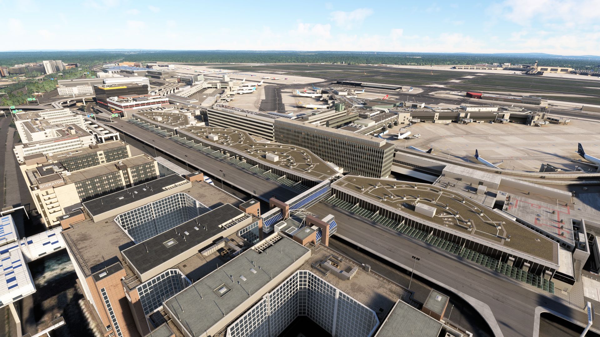 AS-EDDF-Prev-03 Mega Airport Frankfurt mit dem gewissen Wow-Effekt