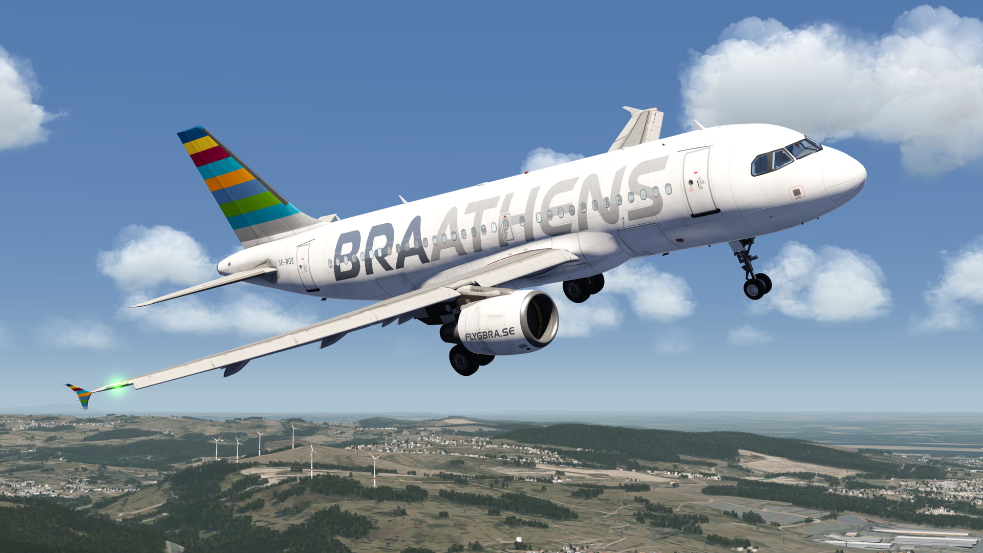 aerofly_fs_a319_braathens Aerofly FS 4: Neuer, kostenloser A319 und mehr