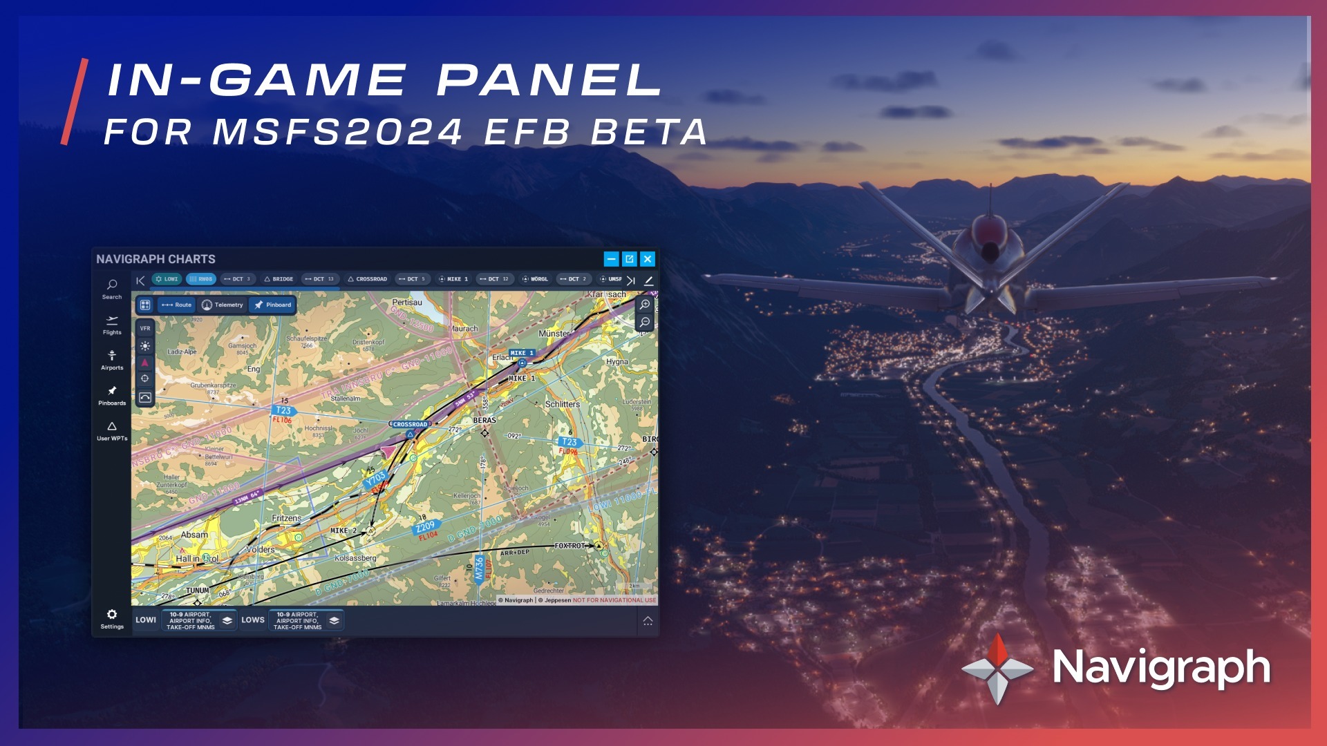 NAVIGR-MS2024-13 Navigraph: In-Game Panel jetzt auch im MSFS 2024
