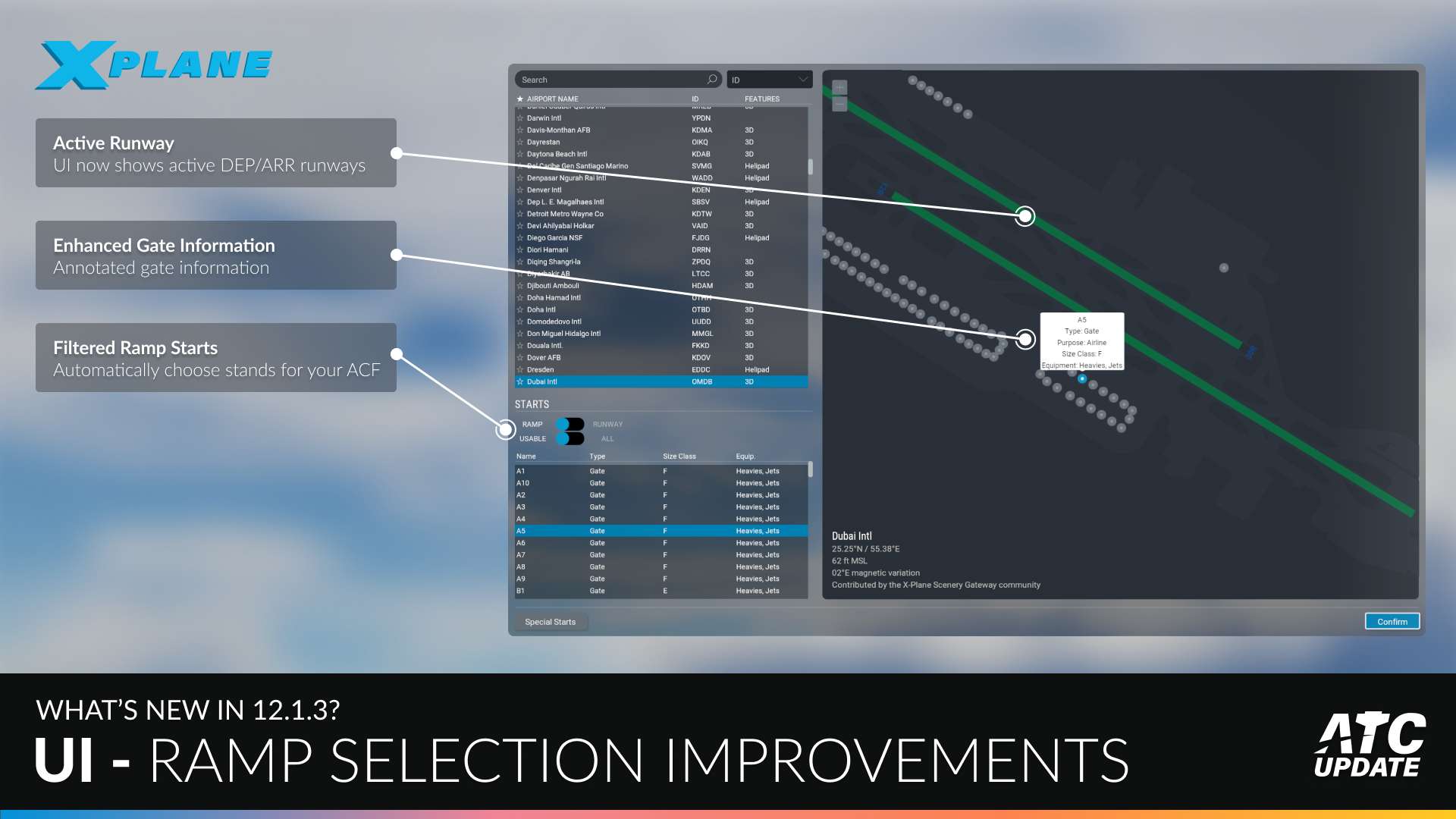 XPlane-12.1.3-12 X-Plane 12.1.3 Beta mit ATC Update und mehr