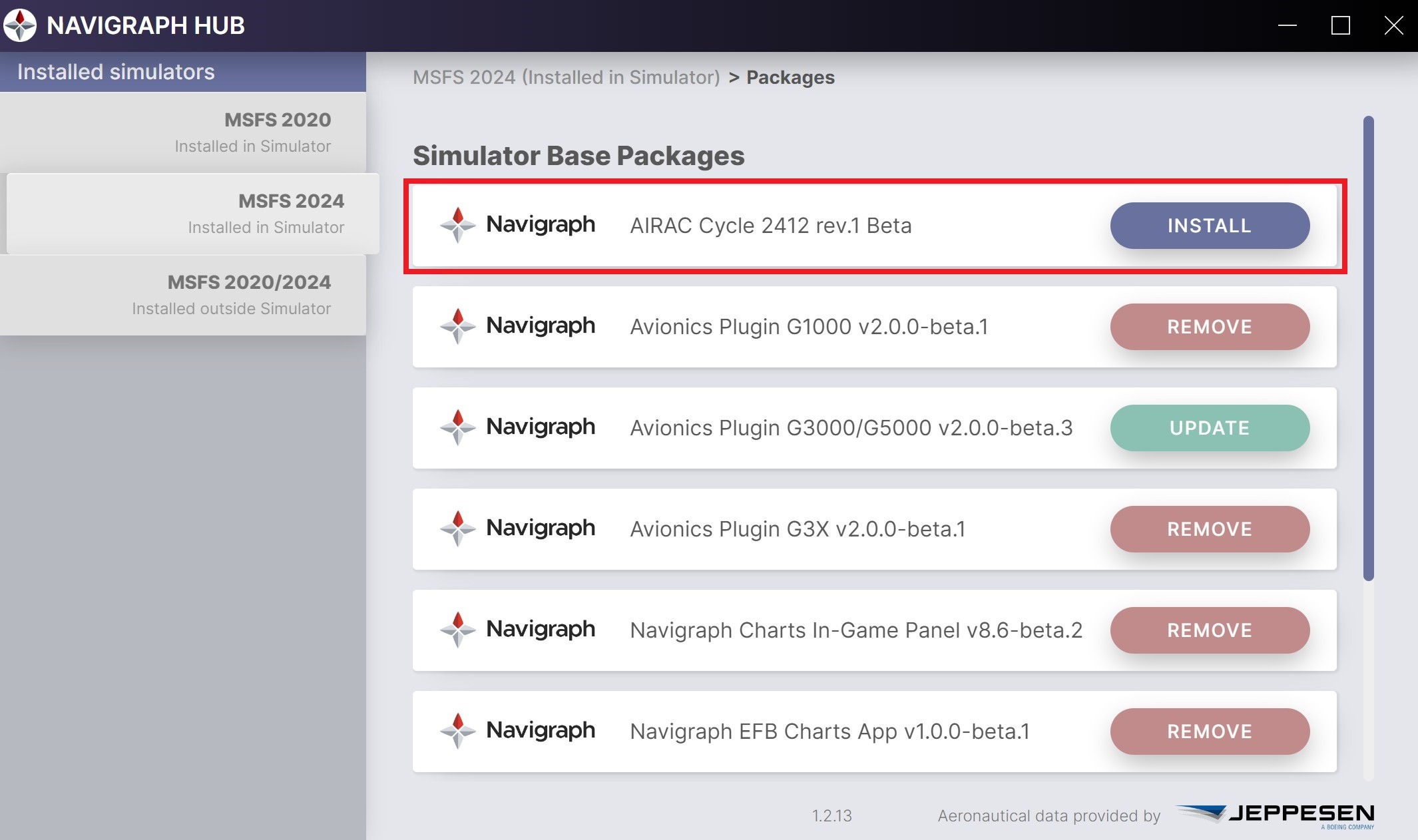 Navigraph-34 Navigraph: Jeppesen-Daten in Open Beta für MSFS 2024