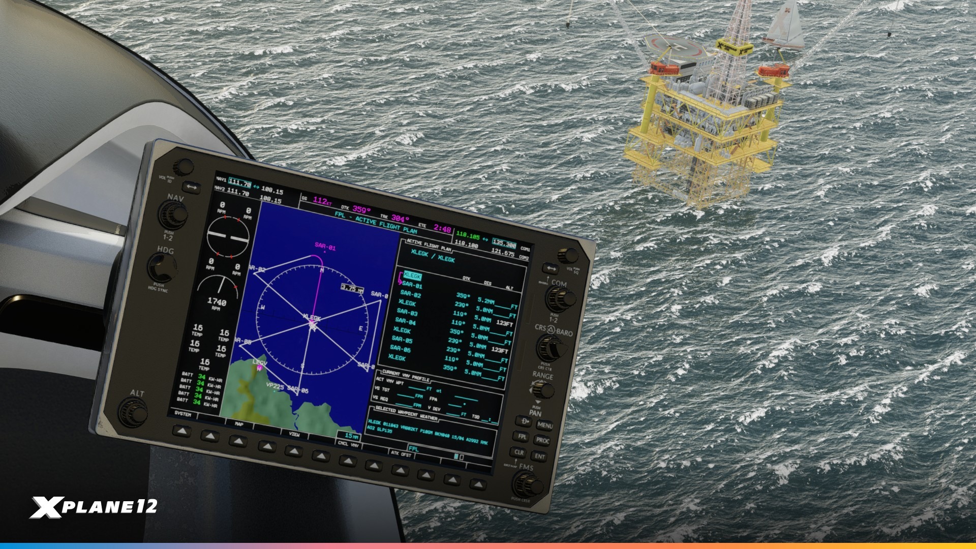 XP12-1-4-17 X-Plane 12.1.4 : Flugstunden, Strandlandung und mehr