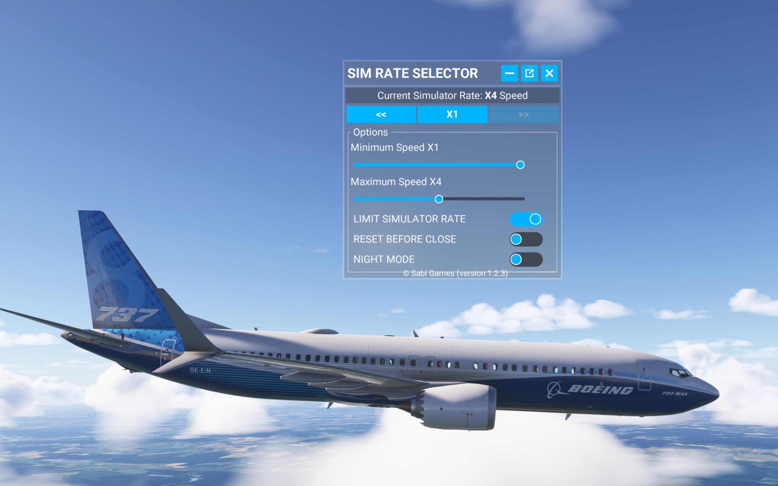 Sim-Rate-07-scaled „Sim Rate Selector“: Gratis-Tool nun auch für MSFS 2024