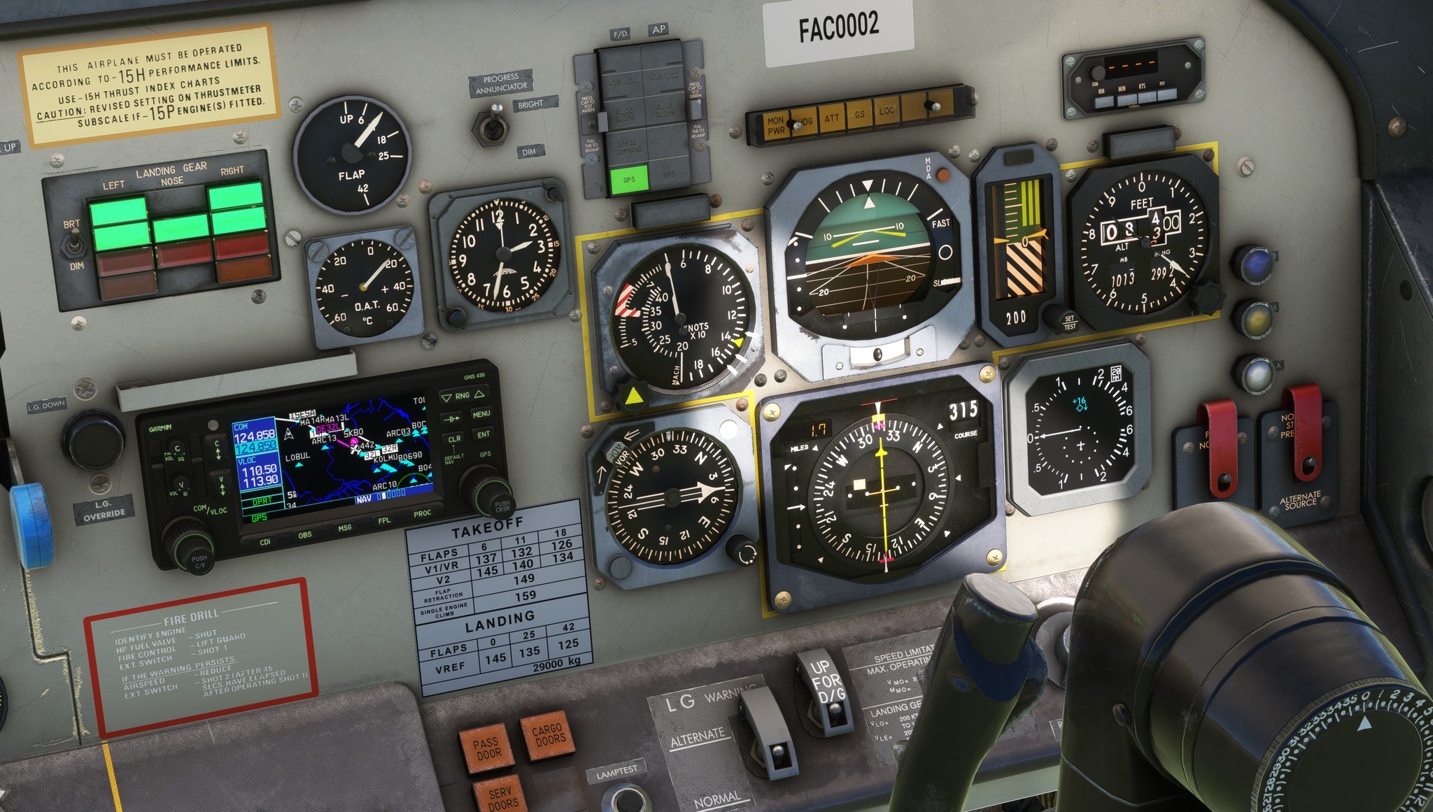 Fok-121 Just Flight F28: Version 2 ist da!