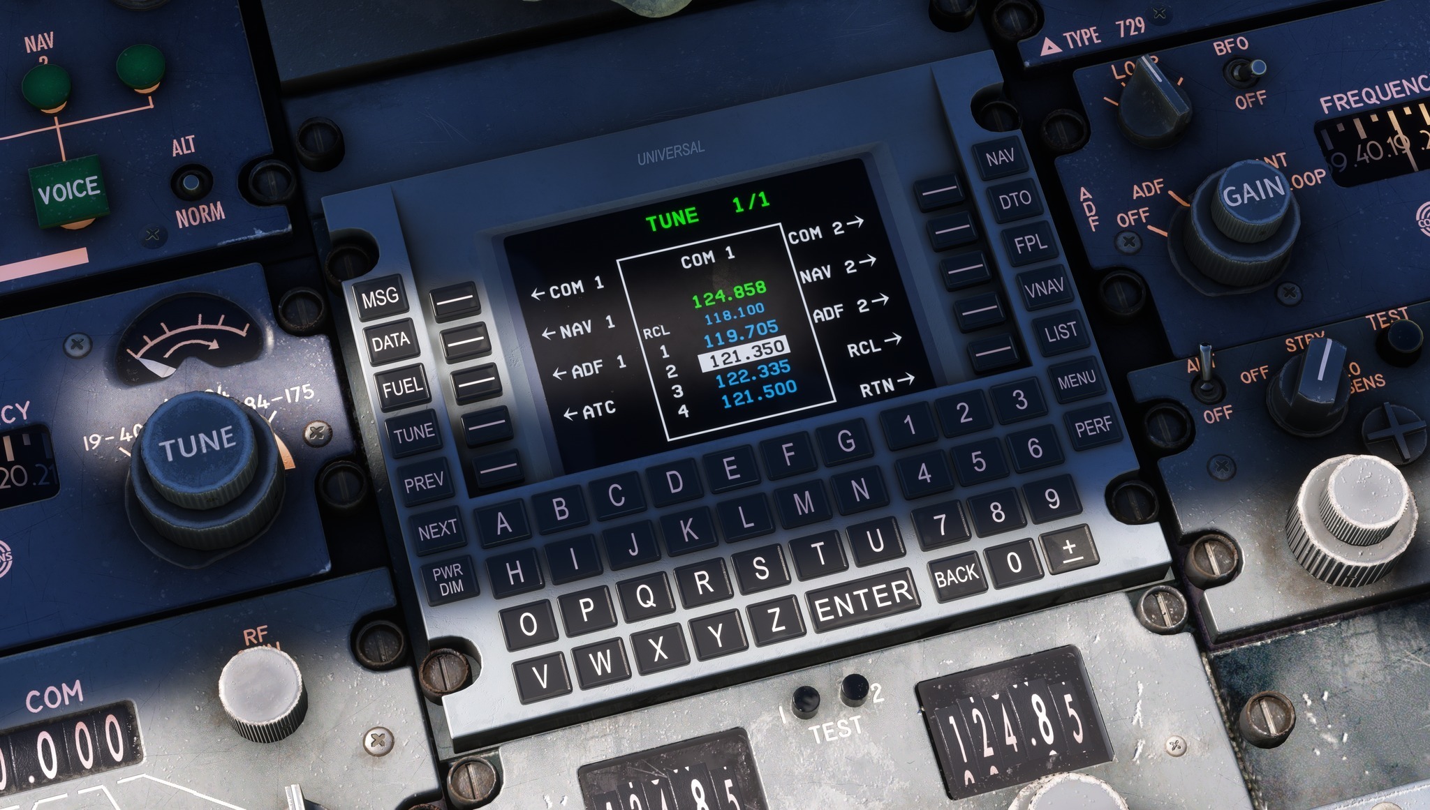 Fok-122 Just Flight F28: Version 2 ist da!