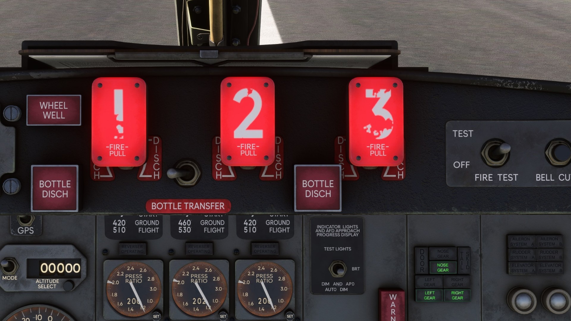 FSS727PAX-09 FSS Boeing 727-200-Serie auf V1.1.0 aktualisiert