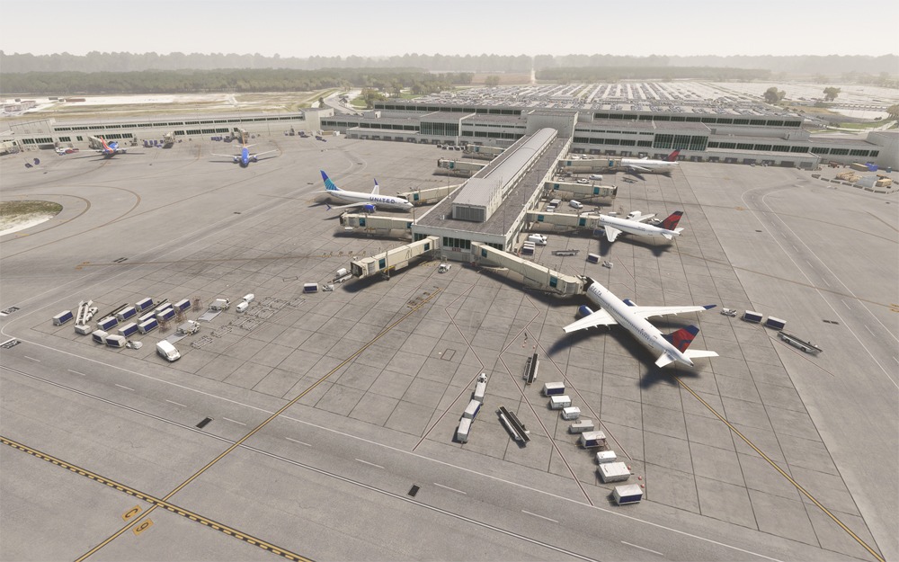 KRSW_11 Eine sinnvolle Drittszenerie: Southwest Florida Airport