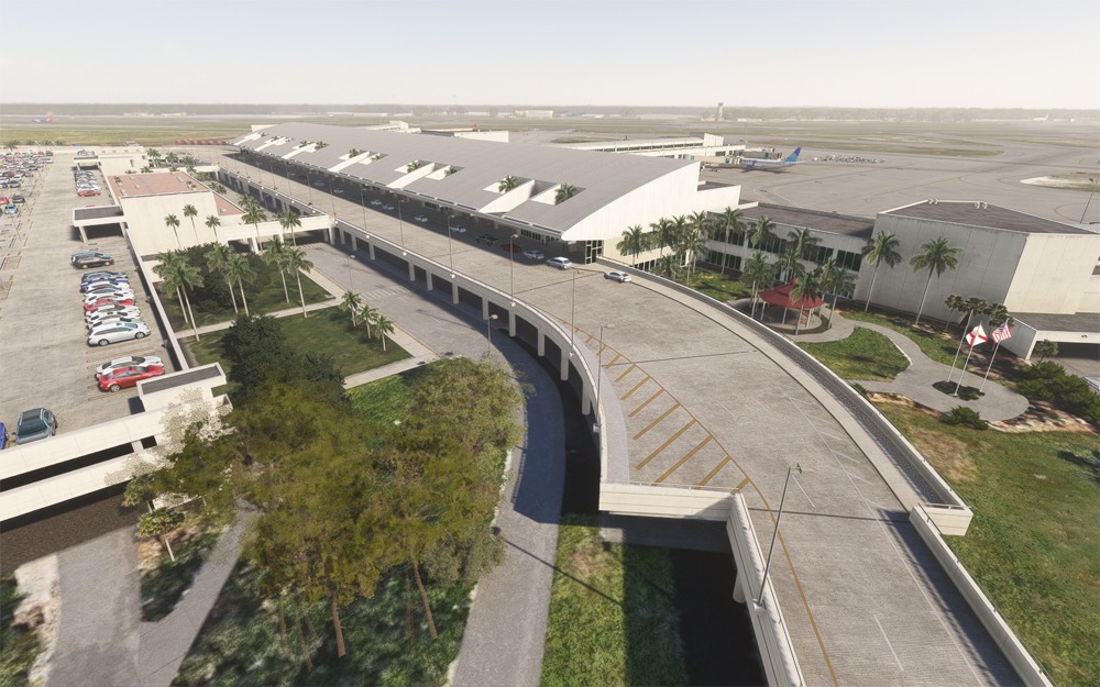 KRSW_16 Eine sinnvolle Drittszenerie: Southwest Florida Airport
