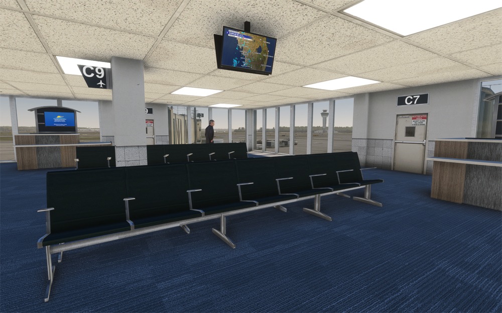 KRSW_23 Eine sinnvolle Drittszenerie: Southwest Florida Airport
