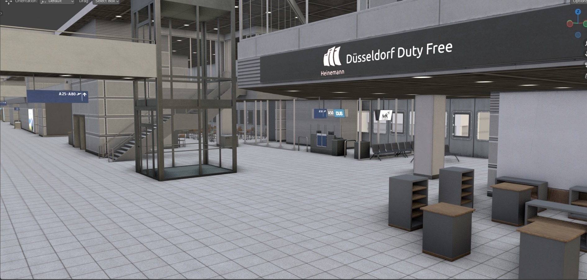 MK-EDDL-07-1 Düsseldorf: MK Studios gewährt Innenansicht