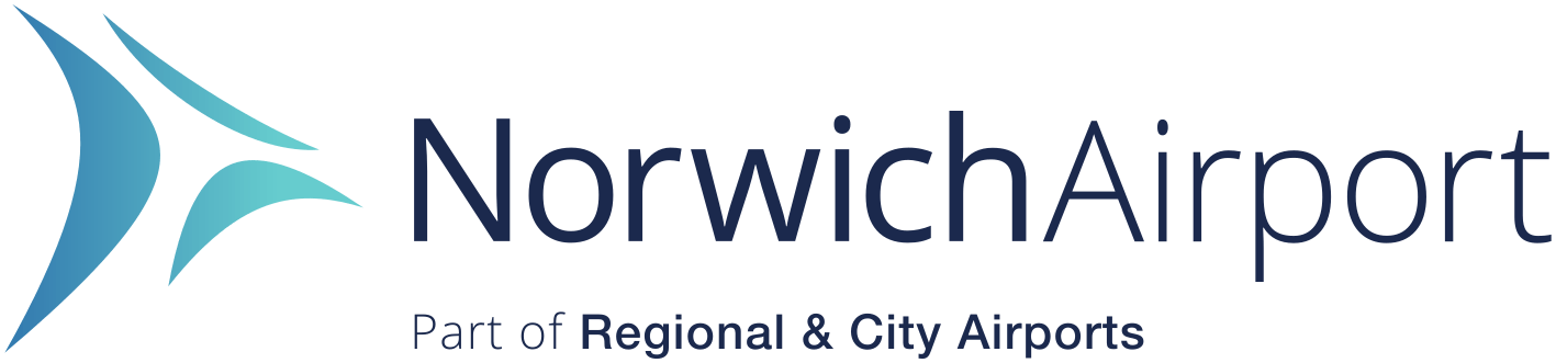 Norwich_Airport_logo Zwei in Norwich…