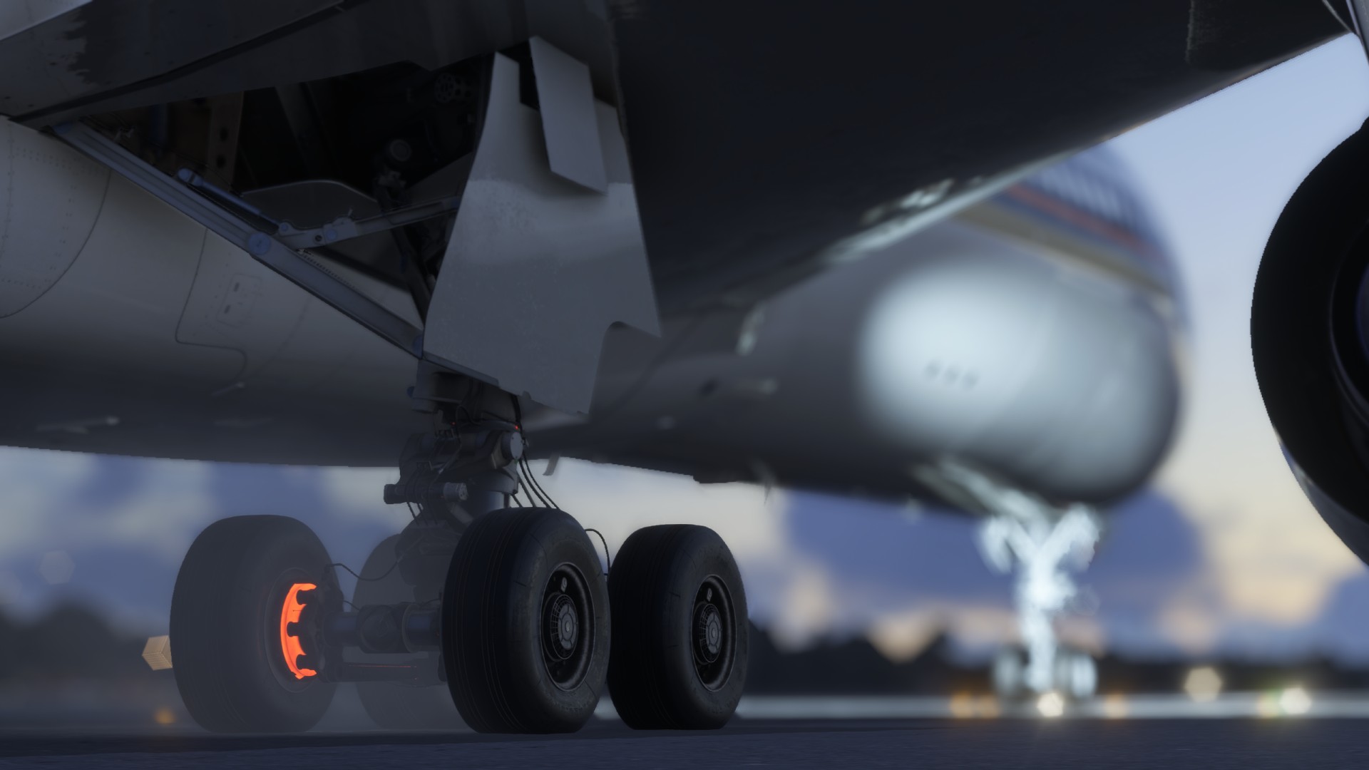 iniBuilds-A350-81-1 iniBuilds A350 V1.09: Schnee und heiße Bremsen