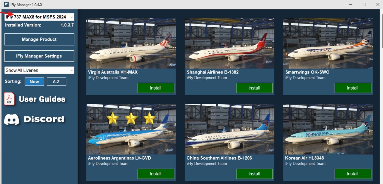 iFly-737-Max-322 iFly 737 MAX8: Jetzt auch "experimentell" im MSFS 2024