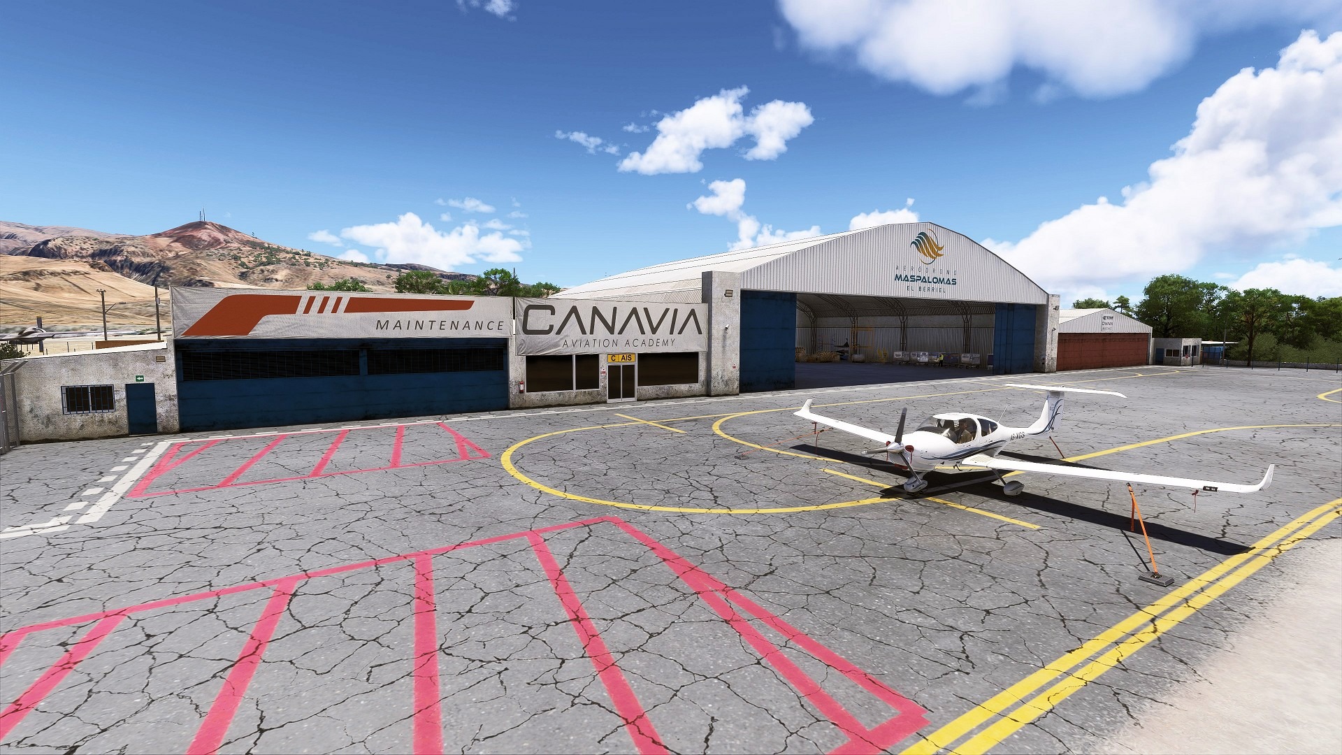 GCLB-01 VFR-Geheimtipp: El Berriel Airfield auf Gran Canaria