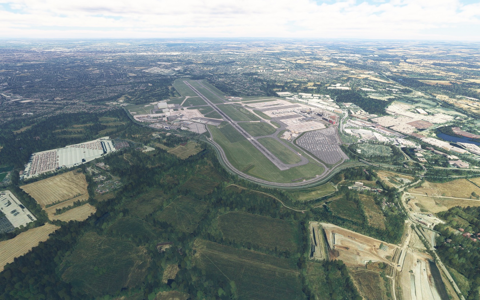 EGBB_1 FS Review: Birmingham von PDC für MSFS 2020 & 2024