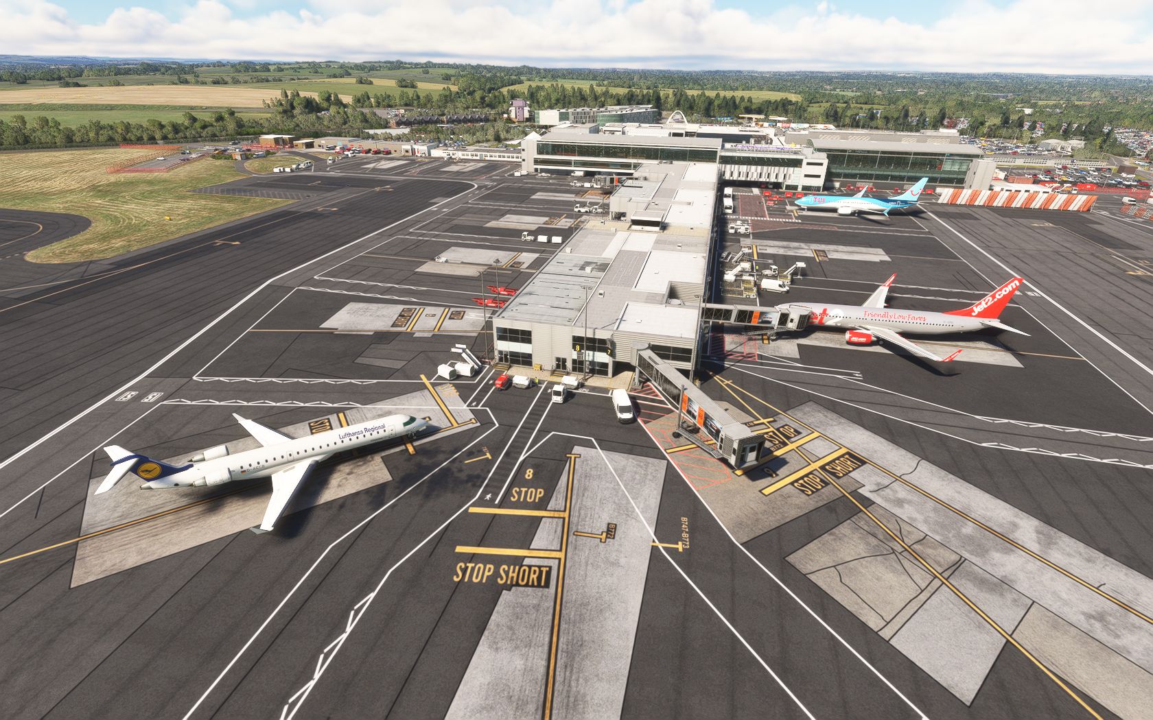 EGNT_11 Im hohen Norden Englands: Newcastle Airport