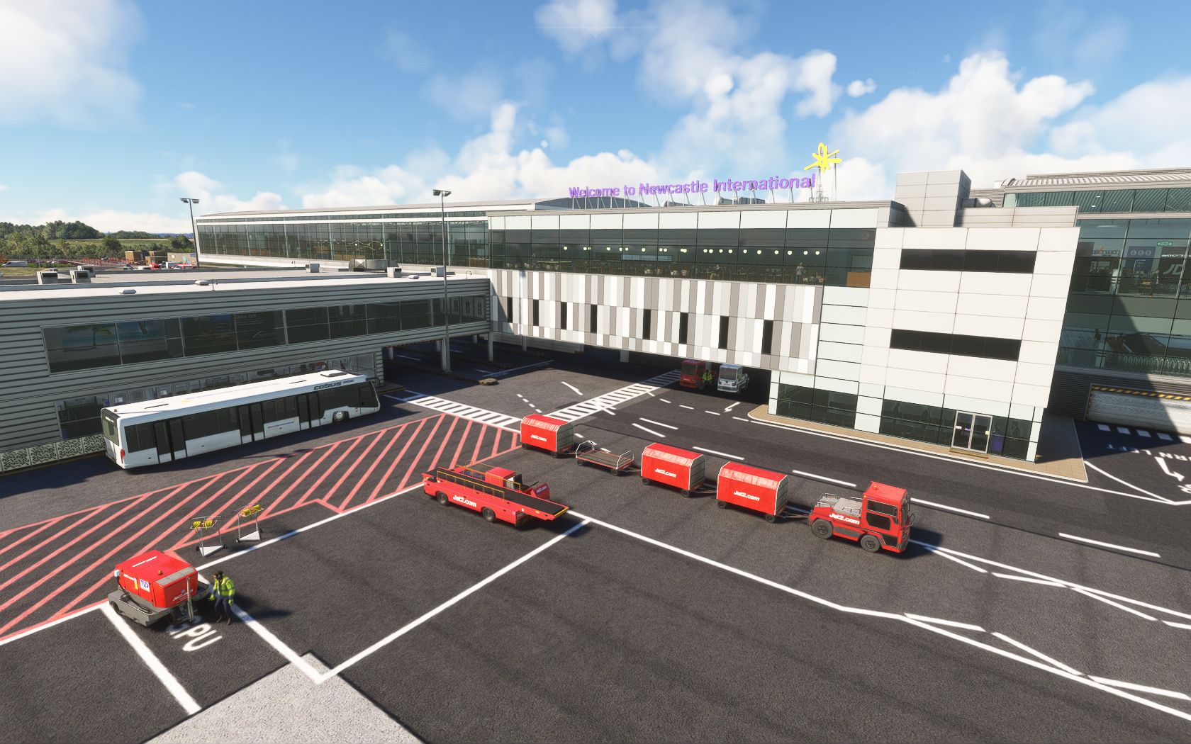 EGNT_12 Im hohen Norden Englands: Newcastle Airport
