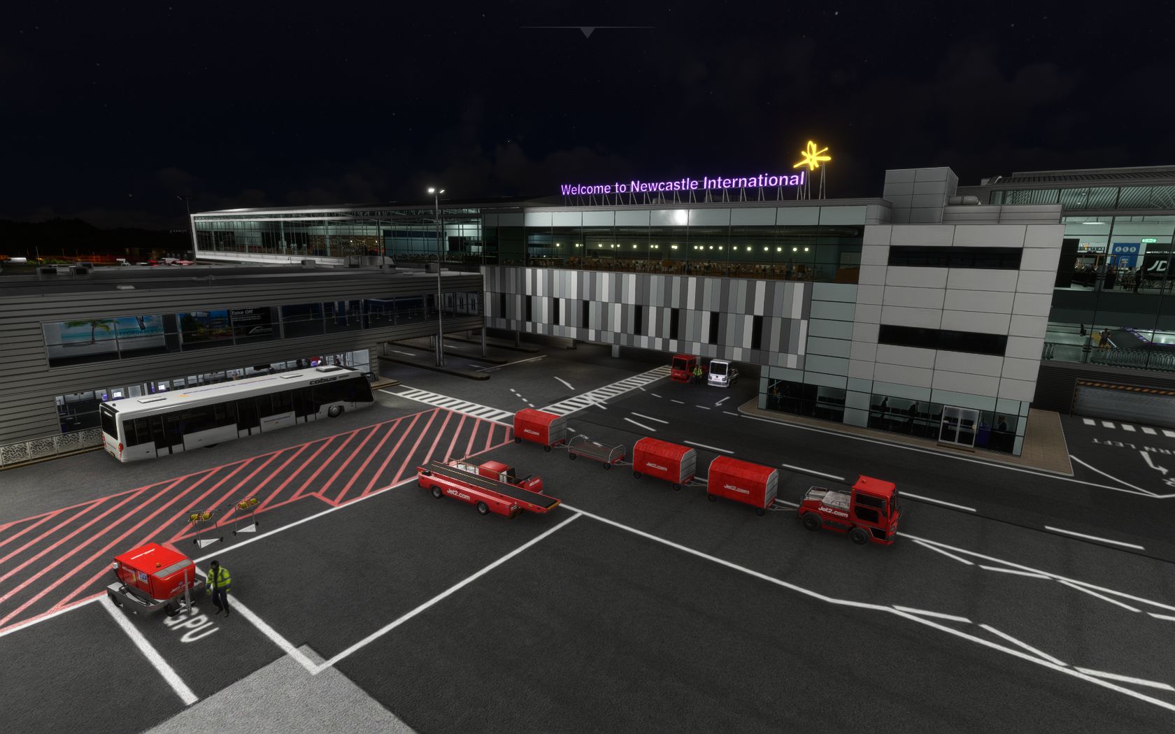 EGNT_12_3 Im hohen Norden Englands: Newcastle Airport