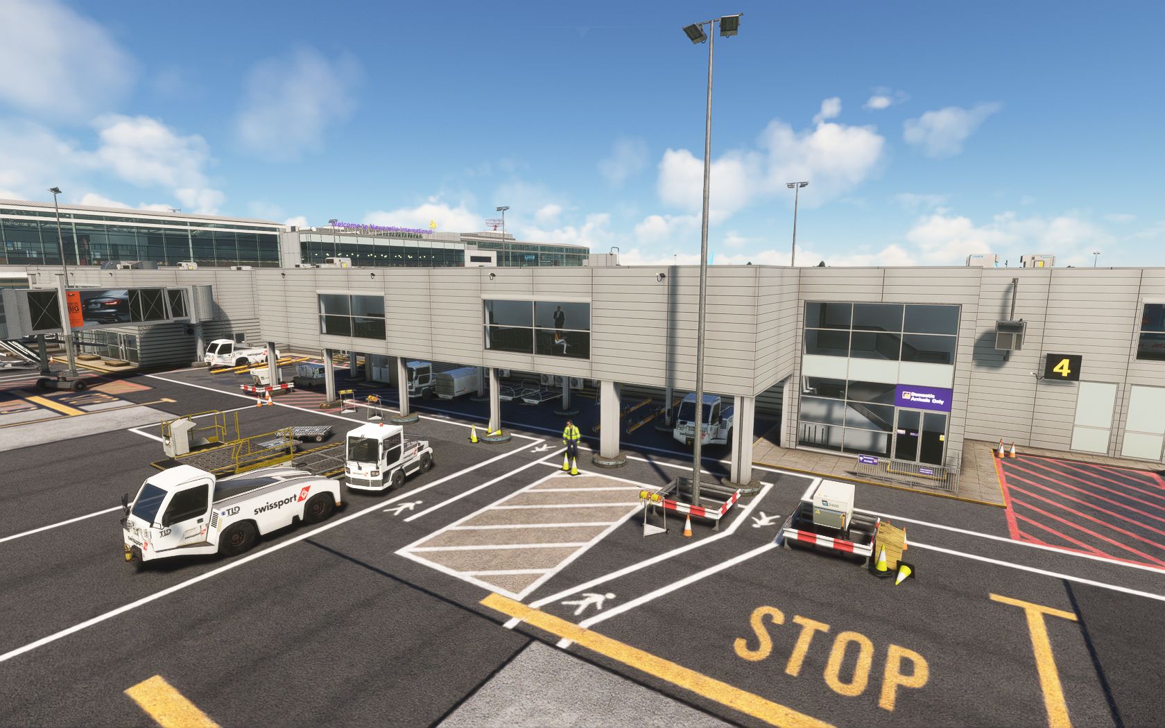 EGNT_14 Im hohen Norden Englands: Newcastle Airport
