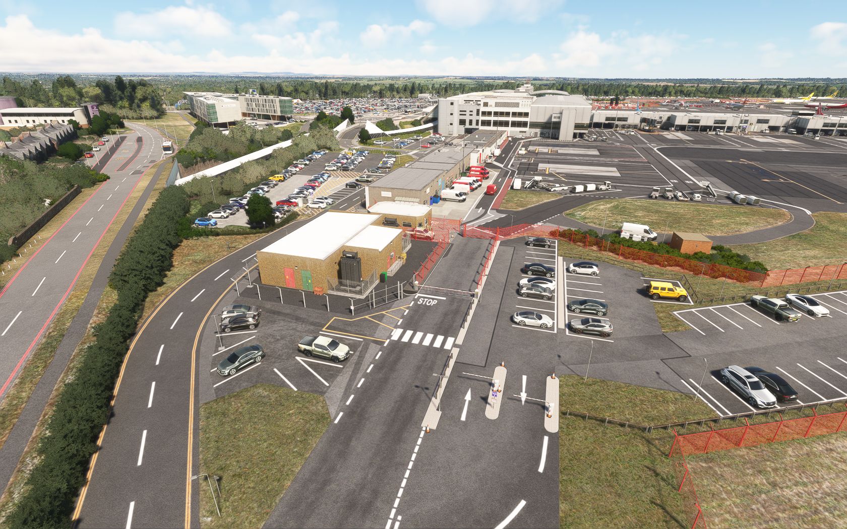 EGNT_15 Im hohen Norden Englands: Newcastle Airport