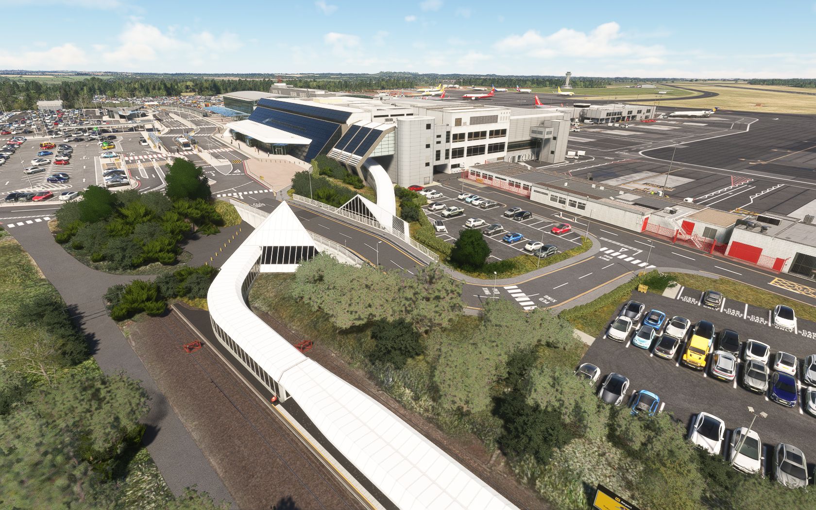 EGNT_16 Im hohen Norden Englands: Newcastle Airport