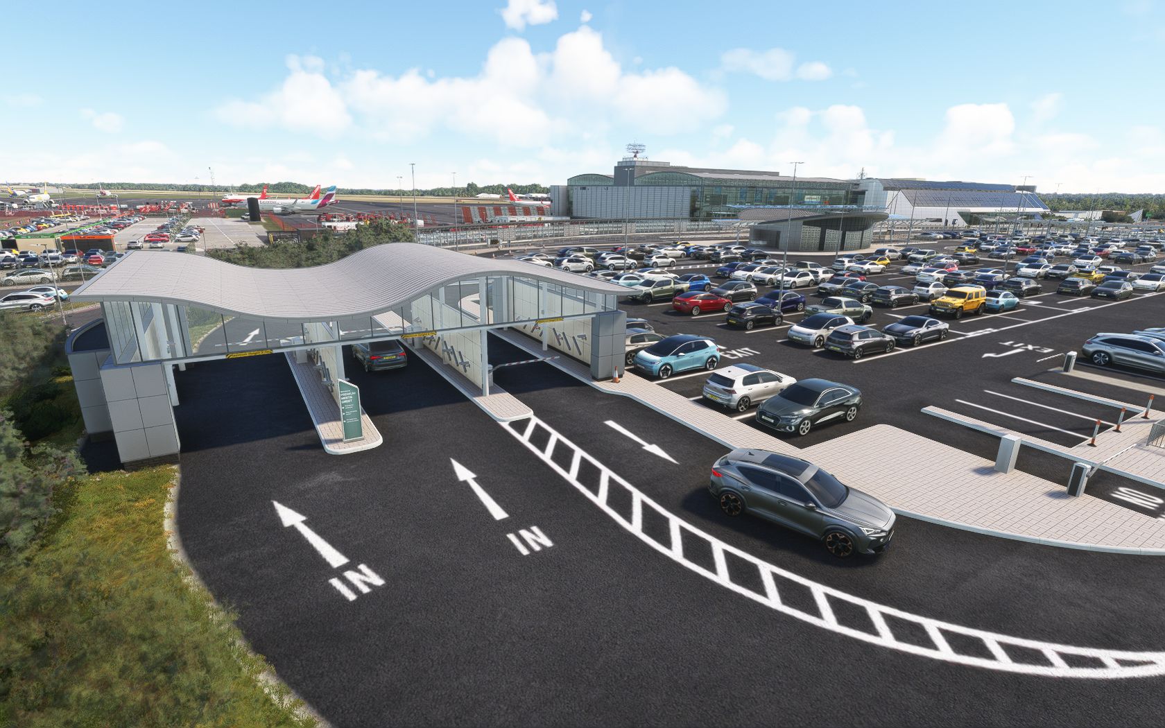 EGNT_18 Im hohen Norden Englands: Newcastle Airport