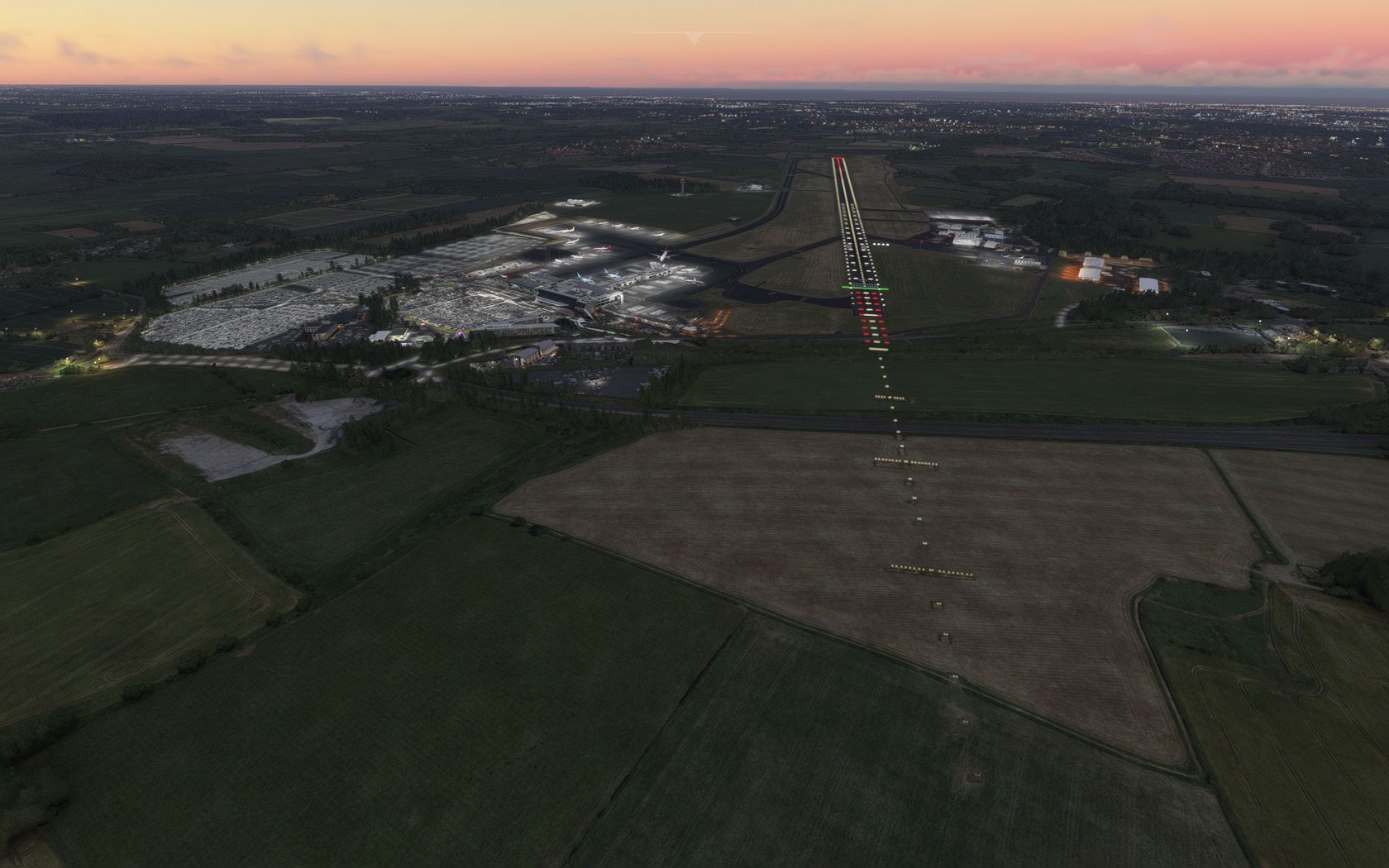 EGNT_1_2 Im hohen Norden Englands: Newcastle Airport