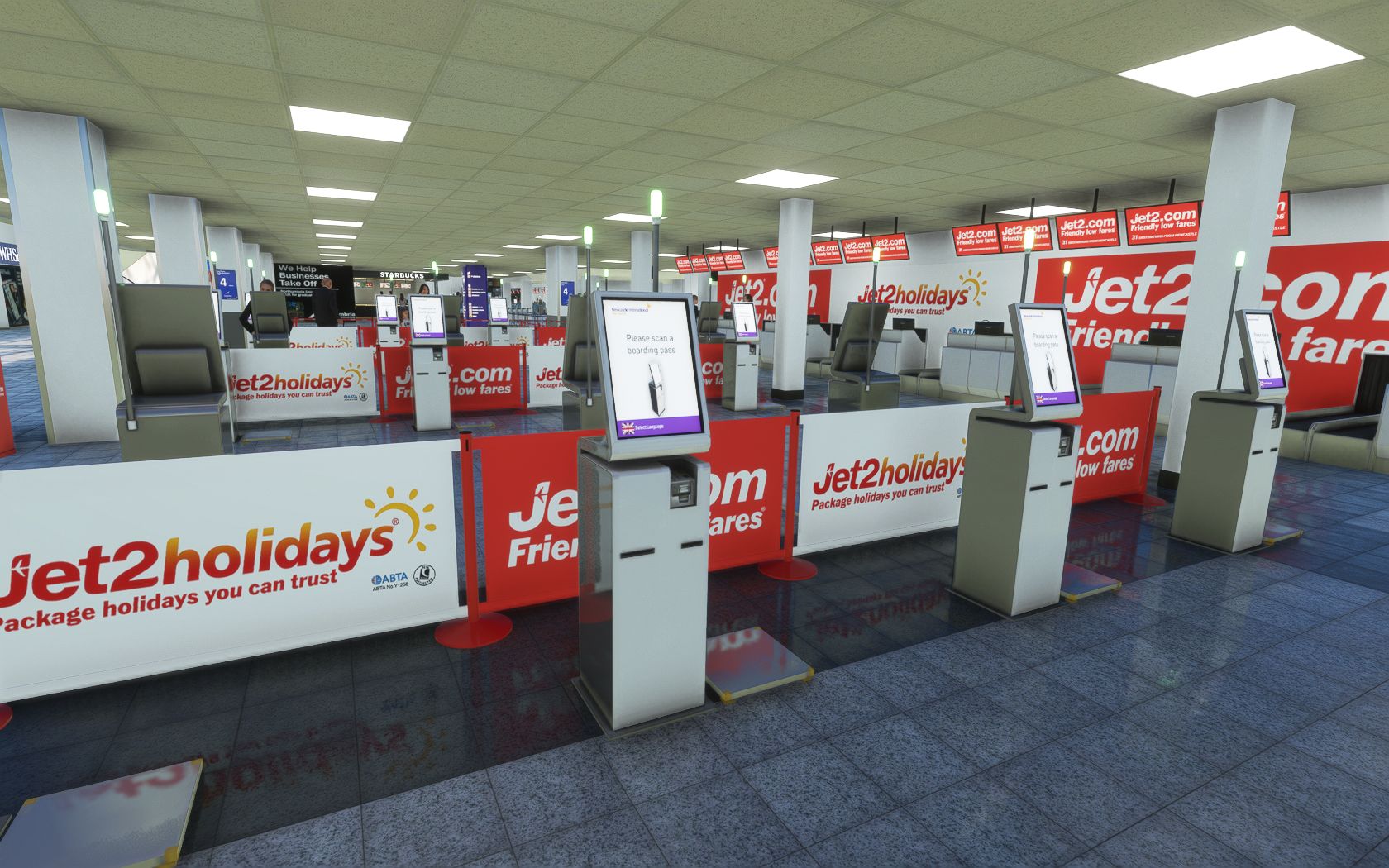 EGNT_22 Im hohen Norden Englands: Newcastle Airport