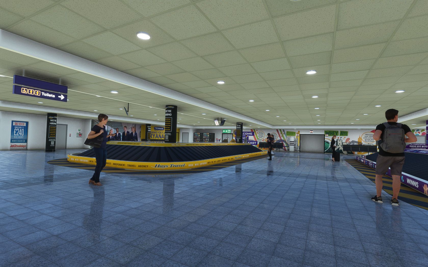 EGNT_24 Im hohen Norden Englands: Newcastle Airport