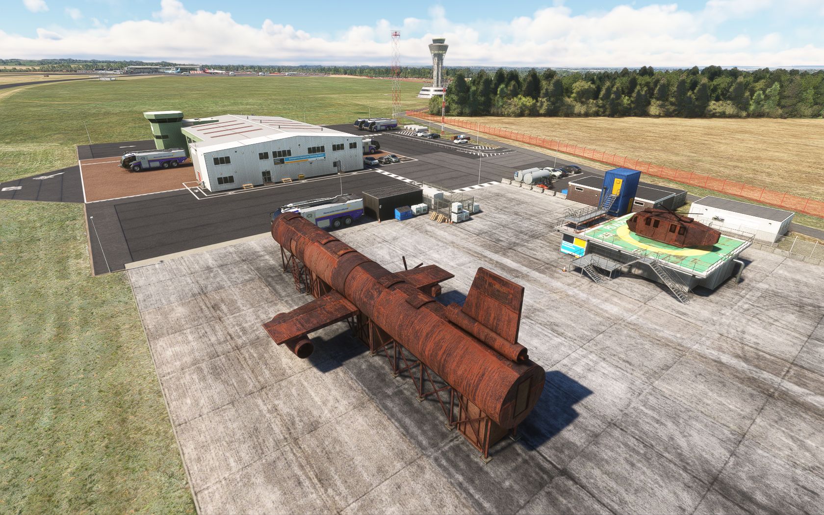 EGNT_6 Im hohen Norden Englands: Newcastle Airport