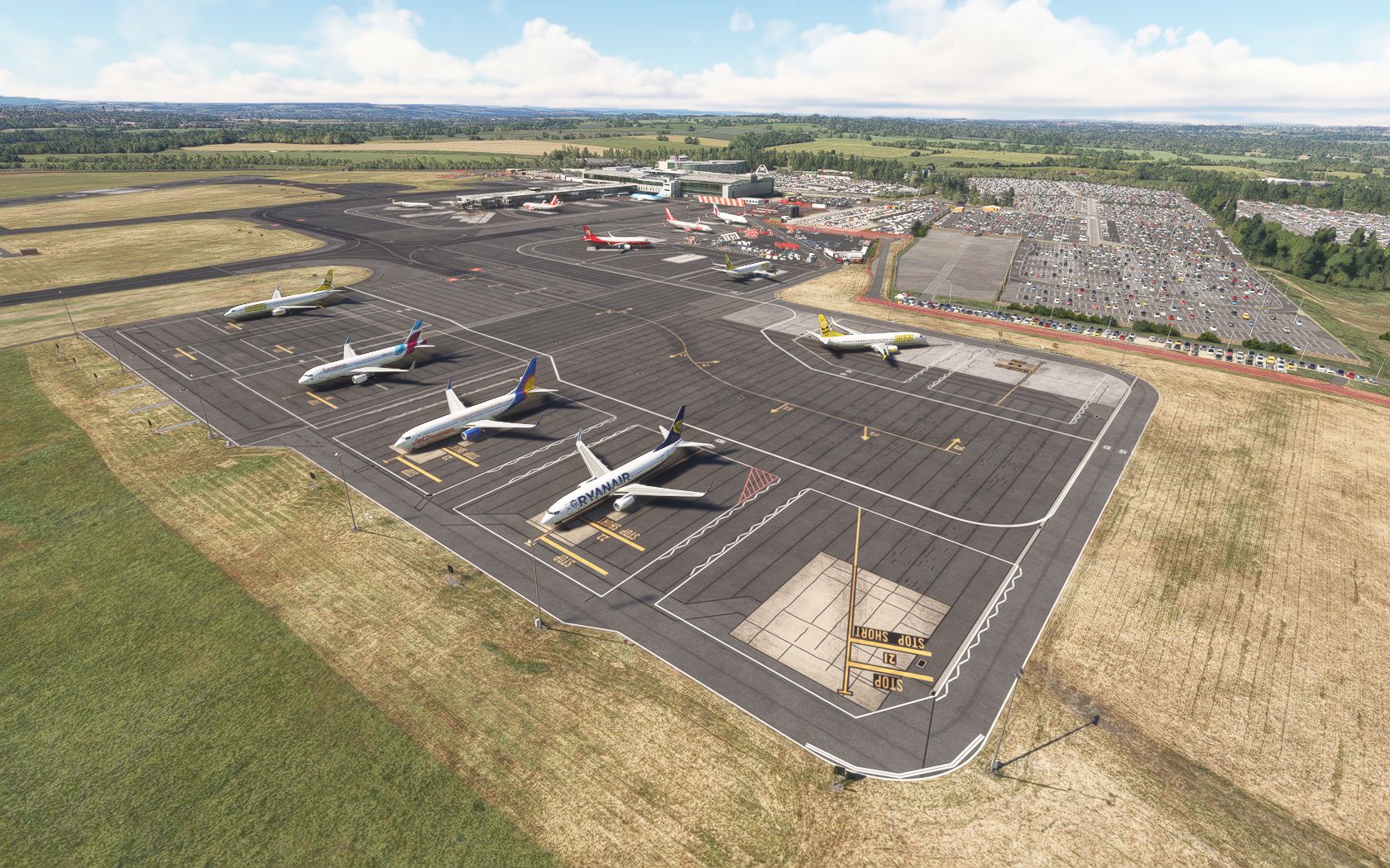 EGNT_8 Im hohen Norden Englands: Newcastle Airport
