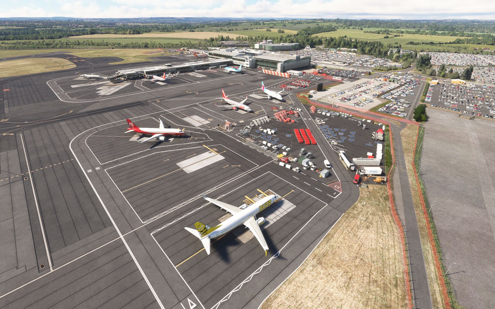 EGNT_9 Im hohen Norden Englands: Newcastle Airport