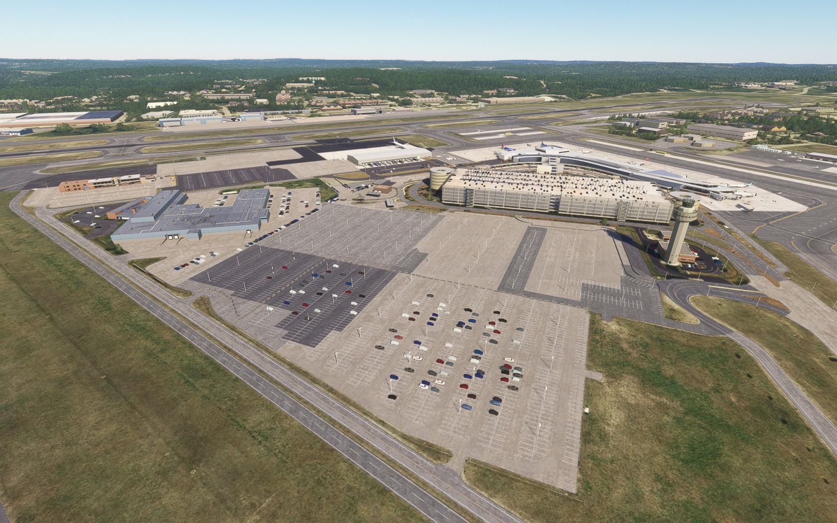 KMHT_13-1 Der trotzt allen Wettern: Manchester-Boston Regional Airport