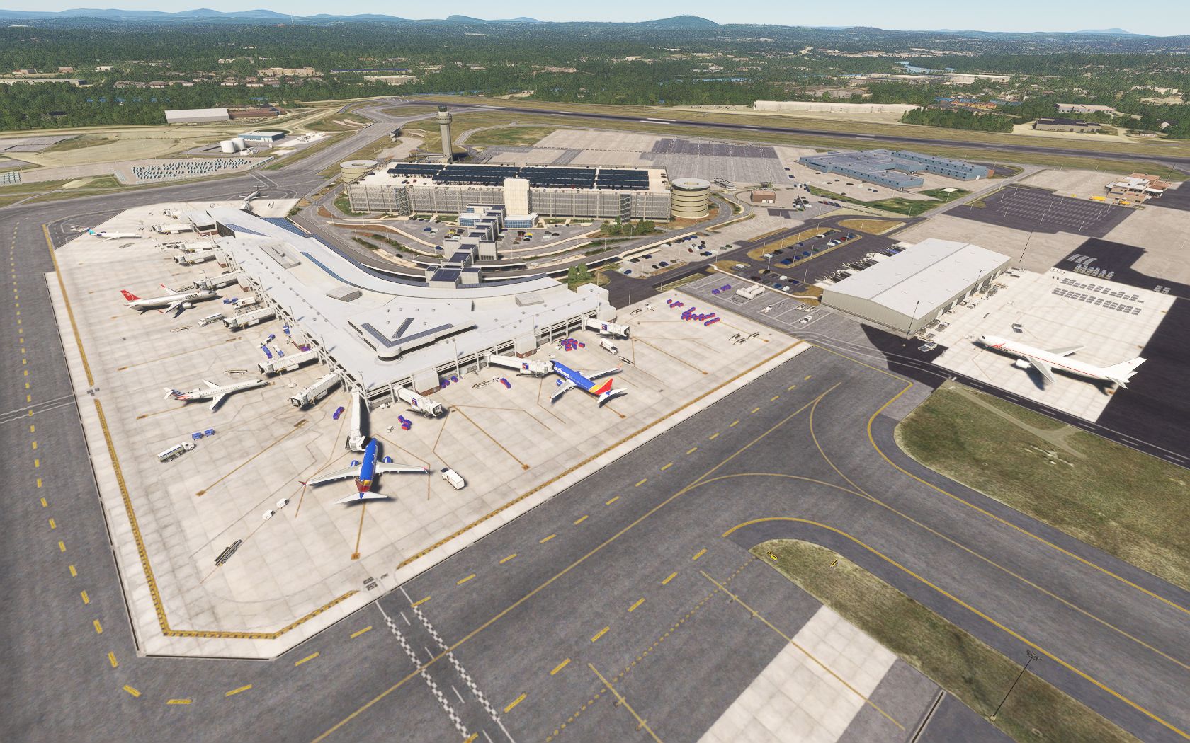 KMHT_16 Der trotzt allen Wettern: Manchester-Boston Regional Airport