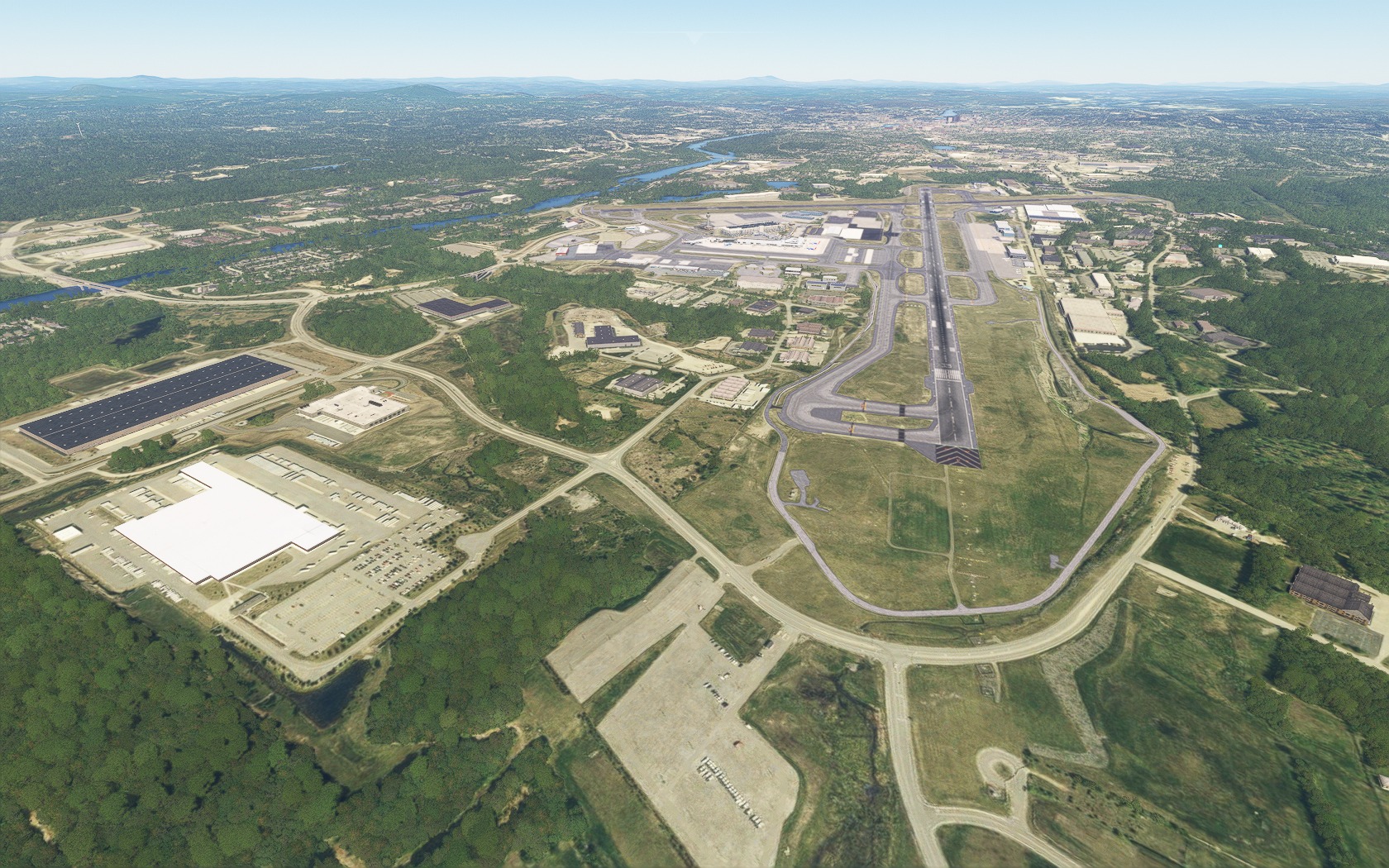 KMHT_2 Der trotzt allen Wettern: Manchester-Boston Regional Airport