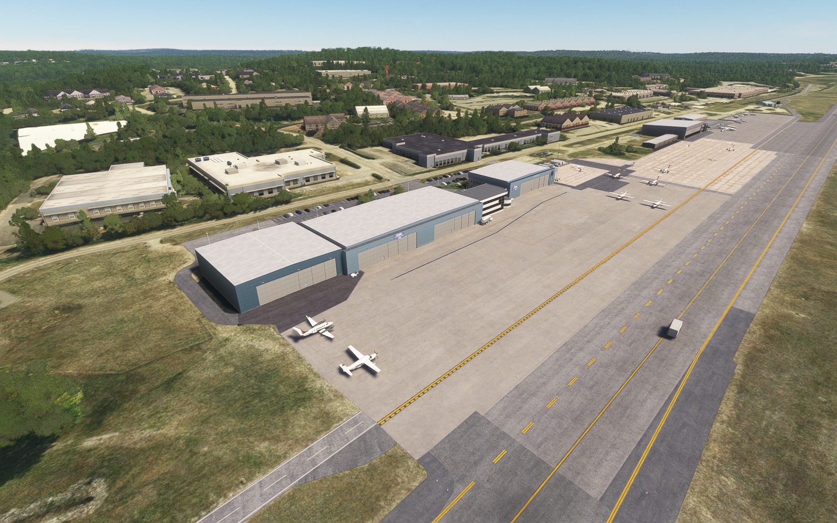 KMHT_5 Der trotzt allen Wettern: Manchester-Boston Regional Airport