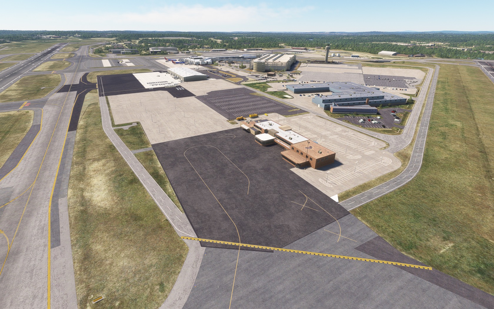 KMHT_6 Der trotzt allen Wettern: Manchester-Boston Regional Airport
