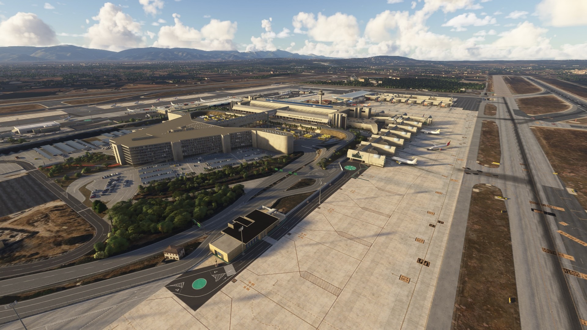 LEPA24-03 Gratis-Airport Palma de Mallorca jetzt auch für MSFS 2024