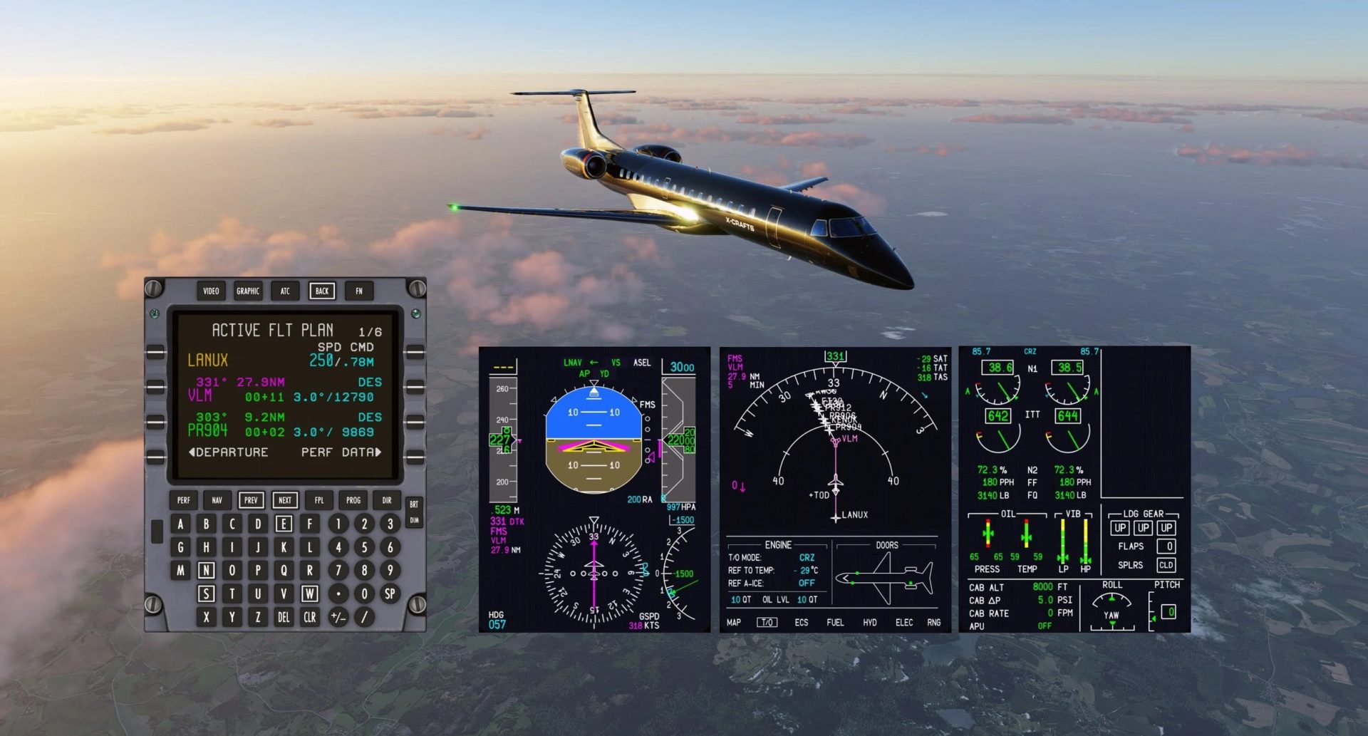 X-Craft-EJ-12-1920x1033 X-Crafts: So wird ERJ Family 2.0 für X-Plane 12 aussehen