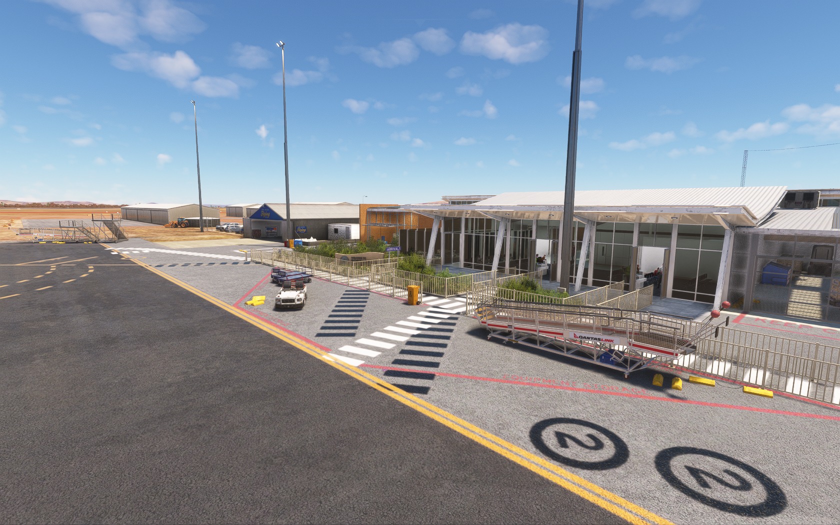 YPLC_11 Sehr klein und sehr fein: Port Lincoln Airport