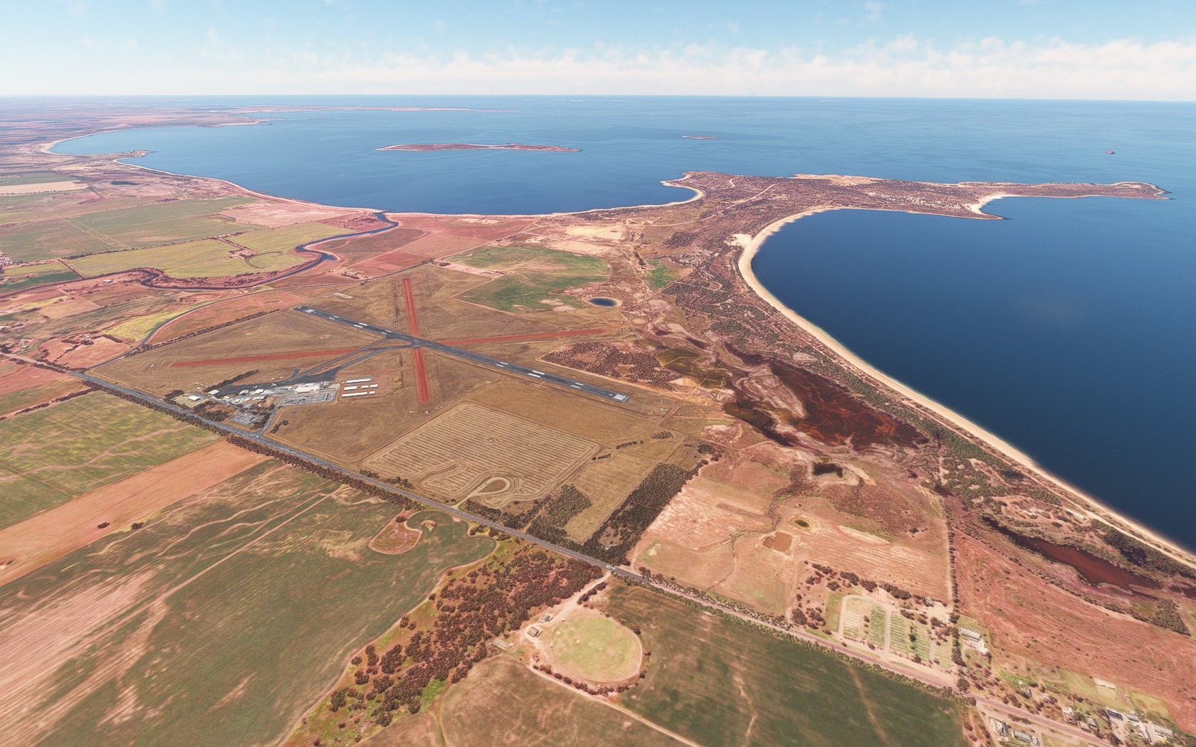 YPLC_2 Sehr klein und sehr fein: Port Lincoln Airport