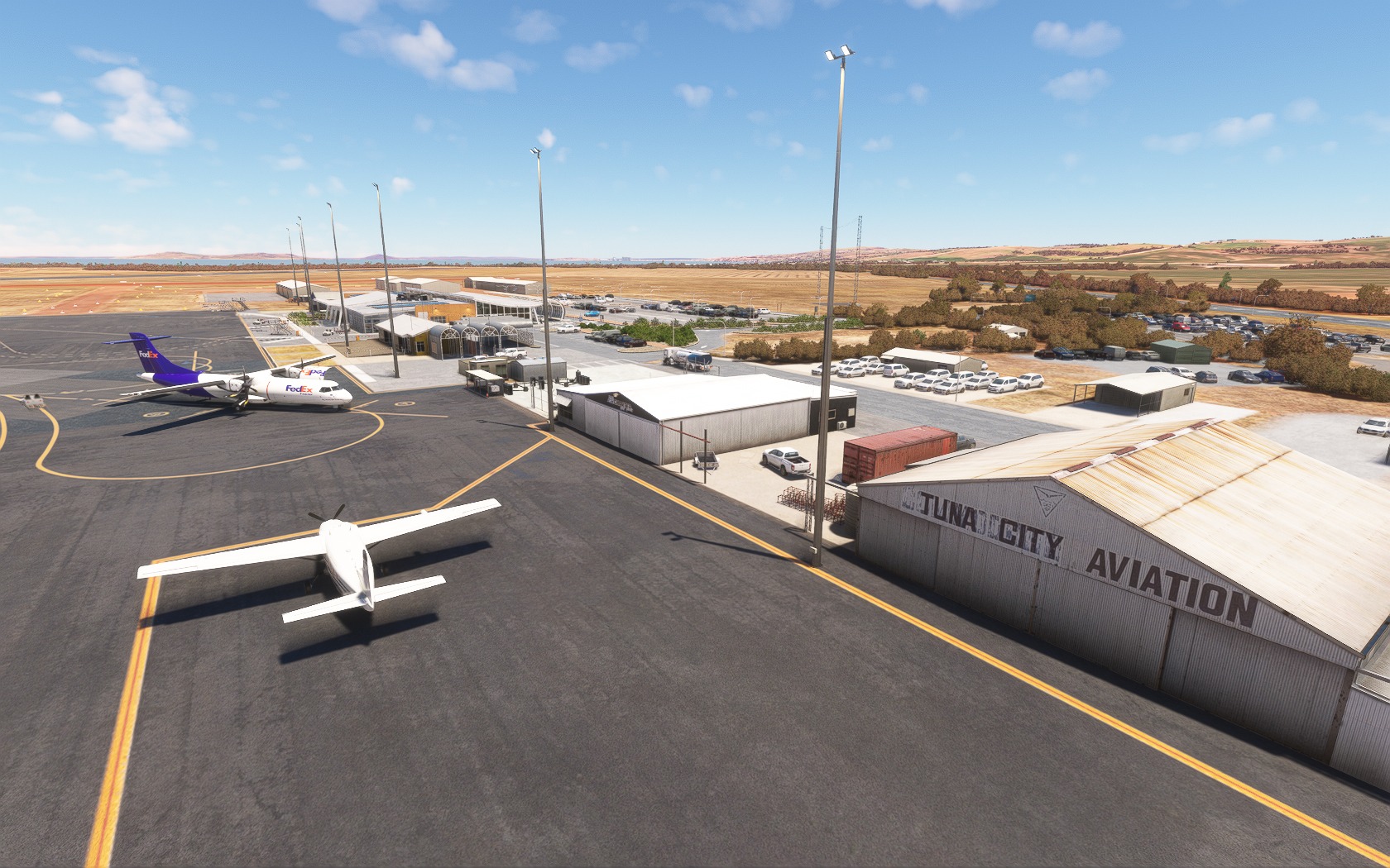 YPLC_21 Sehr klein und sehr fein: Port Lincoln Airport