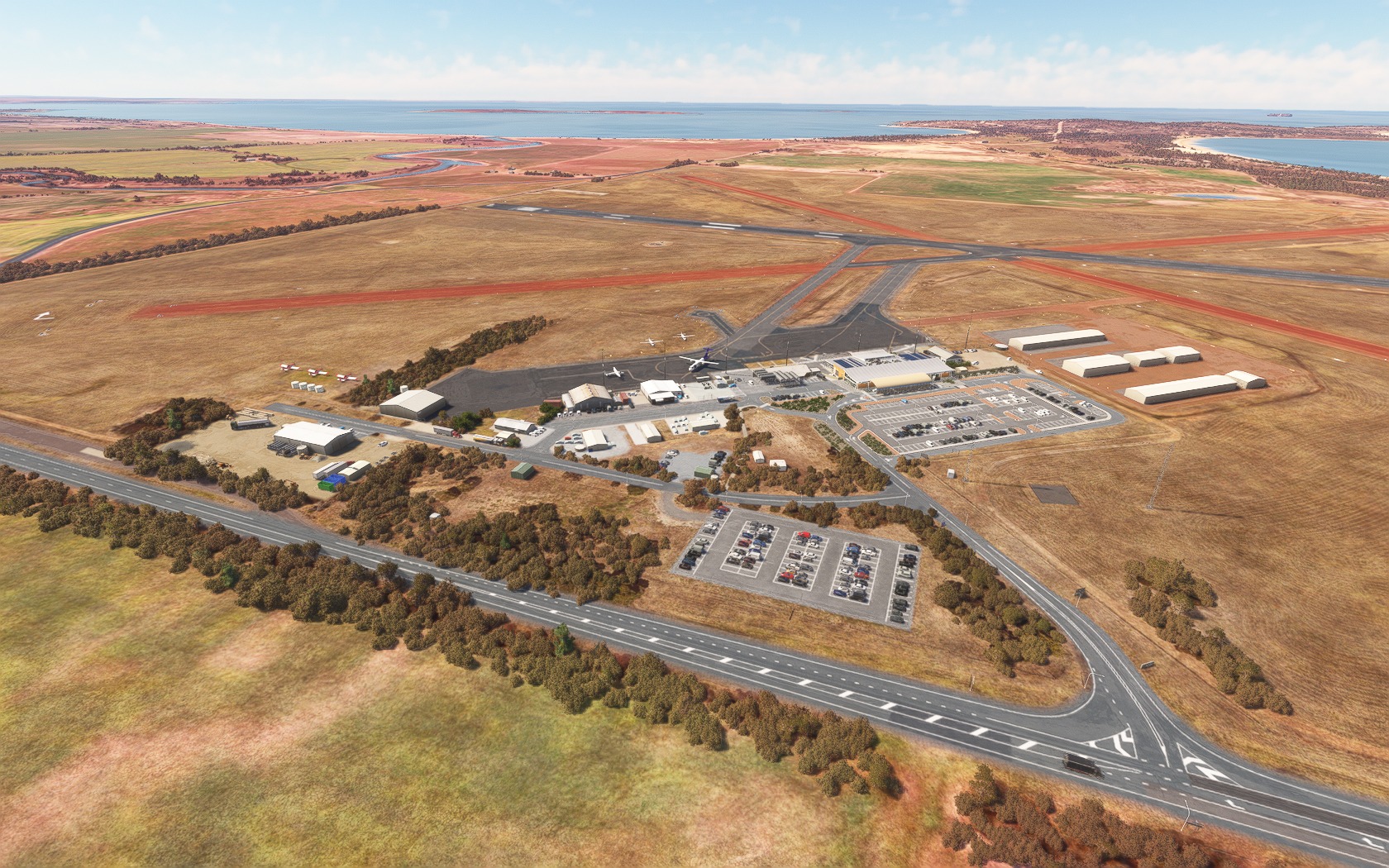 YPLC_3 Sehr klein und sehr fein: Port Lincoln Airport